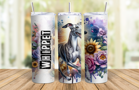 20 oz Skinny Tumbler - Whippet