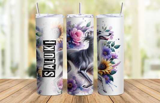 20 oz Skinny Tumbler - Saluki